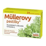 DR. MÜLLER Müllerovy pastilky islandský lišejník a vitamín C 24ks ZP