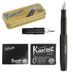 Kaweco Malý set na krasopis Kaweco v plechovej krabičke - čierny