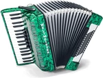 Weltmeister Achat 72 34/72/III/5/3 Verde Acordeon cu clape