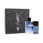 Yves Saint Laurent Y Live dárková kazeta toaletní voda 100 ml + deostick 75 g pro muže