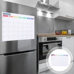 Magnetic Dry Erase Calendar Fridge Planning White Board Monthly Whiteboard