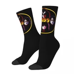 Kiss Band Rock Stars Merchandise Socks Sweat Absorbing Graphic Long Socks Super Soft for Womens Little Small Gifts