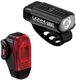 Lezyne Hecto Drive 500XL/KTV Drive Pro+ Pair Black 500 lm-150 lm Elülső-Hátulsó Lámpa szett