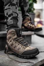 DARK SEER Čierne norkové unisex outdoorové trekové topánky
