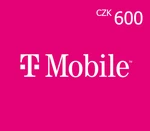 T-Mobile 600 CZK Mobile Top-up CZ