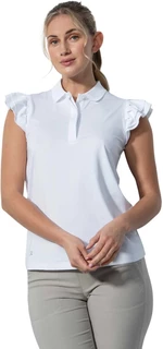 Daily Sports Albi Sleeveless Polo Shirt White M Polo košile