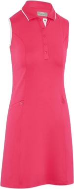 Callaway Womens Sleeveless Dress With Snap Placket Pink Peacock XL Falda / Vestido