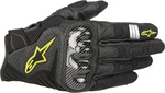 Alpinestars SMX-1 Air V2 Gloves Negru/Galben Florescent M Mănuși de motocicletă