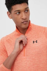 Tréningová mikina Under Armour Tech 2.0 oranžová farba, melanžová, 1328495