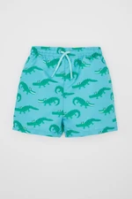 DEFACTO Baby Boy Animal Patterned Swim Shorts