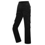 Women's wide pocket pants nax NAX SERDA black