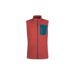 Men's softshell vest Kilpi TOFANO-M dark red