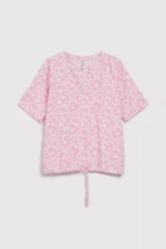 Women's shirt MOODO - dark pink