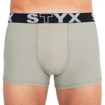 Men's boxers Styx sports rubber light gray