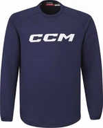 CCM Locker Room Fleece Crew SR Navy XS SR