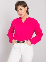 Blouse RUE PARIS from fuchsia