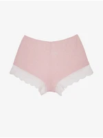 Light pink women's pyjama shorts DORINA