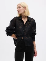 GAP Crop Lace Shirt - Women's