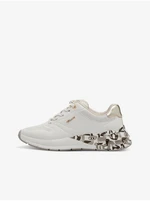 Tamaris women's creamy patterned sneakers - Women