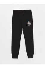 LC Waikiki Boys' Joggers Sweatpants with Nostalgic Monkey Print with Elastic Waist.