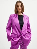 Purple Women's Satin Jacket ONLY Lana - Women