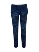 Navy blue patterned sweatpants SAM 73 Ivy