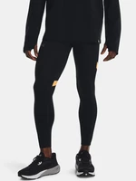 Žluto-černé pánské legíny Under Armour UA SPEEDPOCKET TIGHT