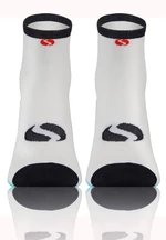 Sesto Senso Woman's Socks SKB_01 White/Navy Blue