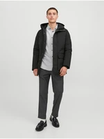 Black Men's Winter Parka Jack & Jones Rob - Men