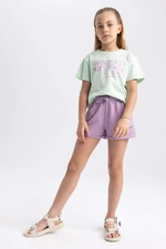 DEFACTO Girl' Sweatshirt Fabric Shorts