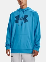 Under Armour Sweatshirt UA Armour Fleece Big Logo HD-BLU - Mens