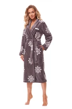 Bathrobe Fleur Long 2315 Onyx Onyx