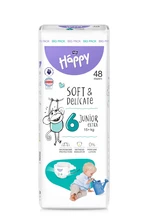 Bella Baby Happy Soft&Delicate 6 Junior Extra 15+ kg dětské pleny 48 ks