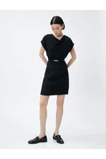 Koton Women's Dress Black 3sak80001uw