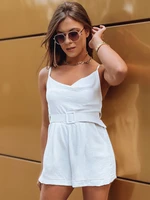 FLOREN white Dstreet jumpsuit