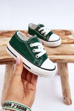 Kids Classic Green Filemon Sneakers