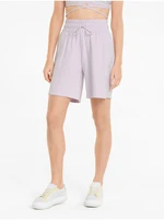 Light purple Puma Womens Shorts - Women