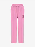 Pink girly sweatpants ONLY Selina - Girls