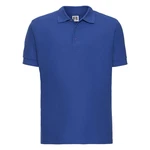 Men's Ultimate Russell Blue Cotton Polo Shirt