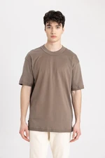 DEFACTO Boxy Fit Crew Neck Short Sleeve T-Shirt