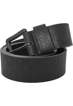 Faux leather strap in black