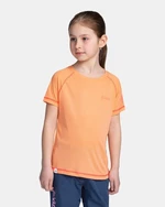 Oranžové dievčenské športové tričko Kilpi TECNI