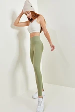 Bianco Lucci női széles öves kordbársony leggings