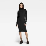 G-STAR Dress - Rib slim dress wmn black