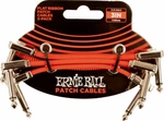 Ernie Ball Flat Ribbon Patch Cable 7,5 cm Kątowy - Kątowy Kabel krosowy