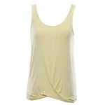 Women's cotton tank top ALPINE PRO FILIPA 2 mellow yellow variant ps