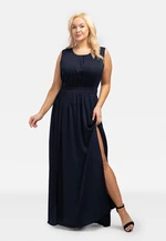 Karko Woman's Dress SC171 Navy Blue