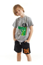 Denokids Pirate Crocodile Boys T-shirt Shorts Set