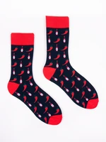 Yoclub Unisex's Cotton Socks Patterns Colors SKA-0054F-G800