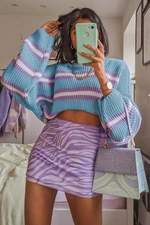 Madmext Mad Girls Lilac Sweater